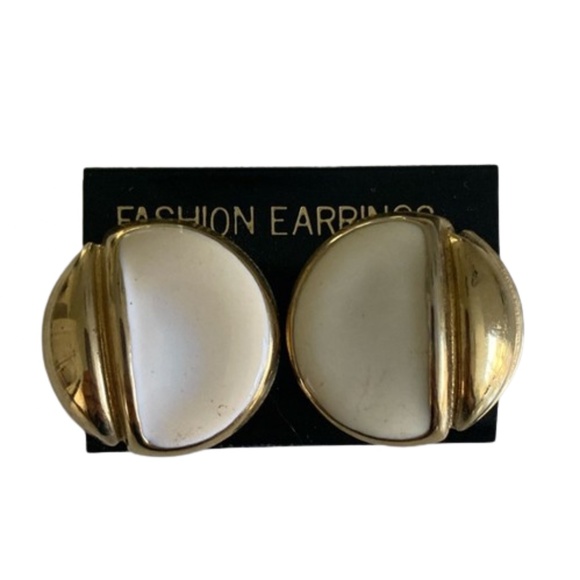 Fashion earrings from Korea 1980s 80s - Picture 1 of 4